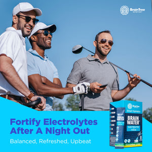 Brain Water: Electrolytes + Focus (Cucumber Lime 30 Pack)