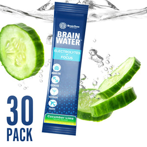 Brainwater Electrolytes + Focus cucumber lime