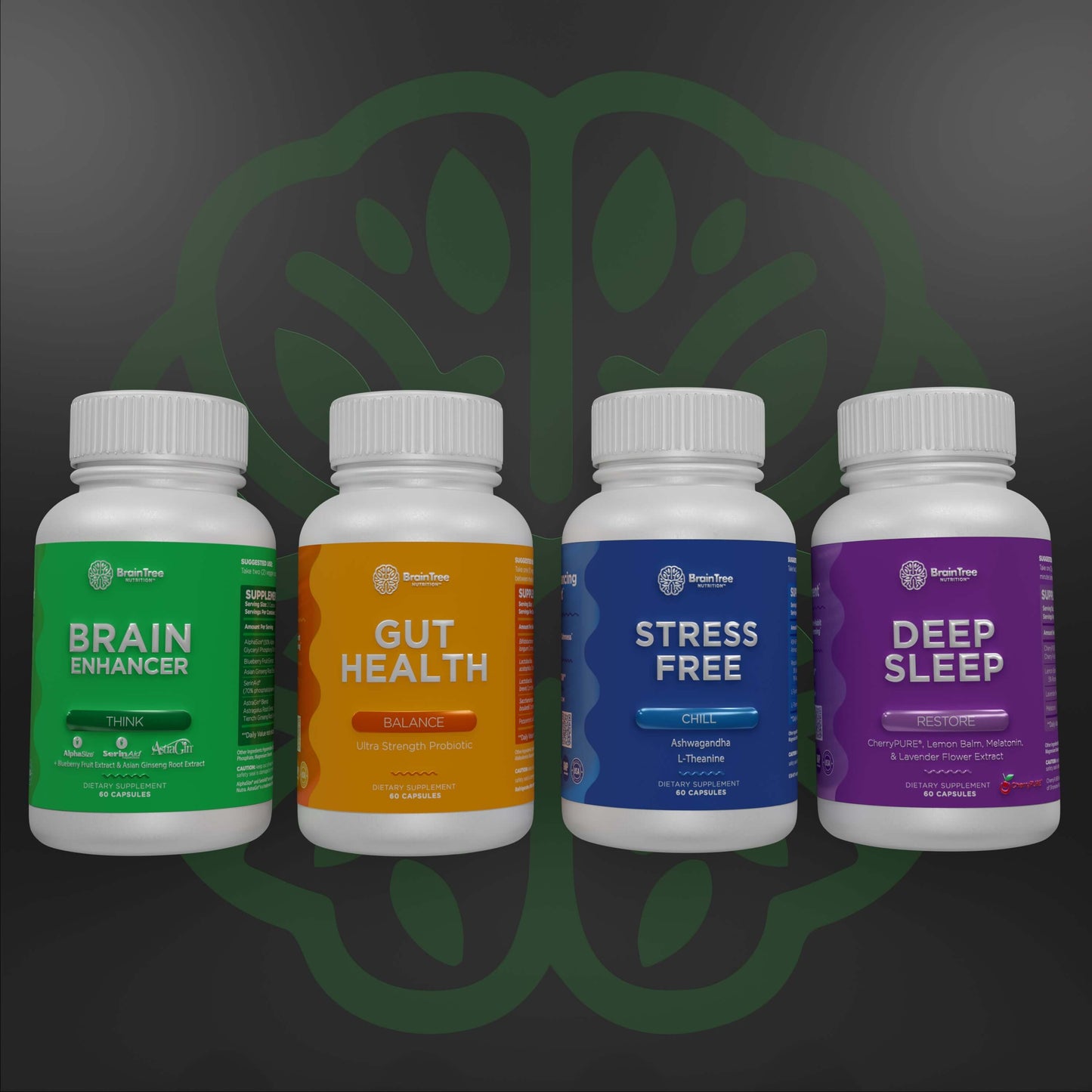 BrainTree Nutrition-BrainTree Nutrition Longevity Stack